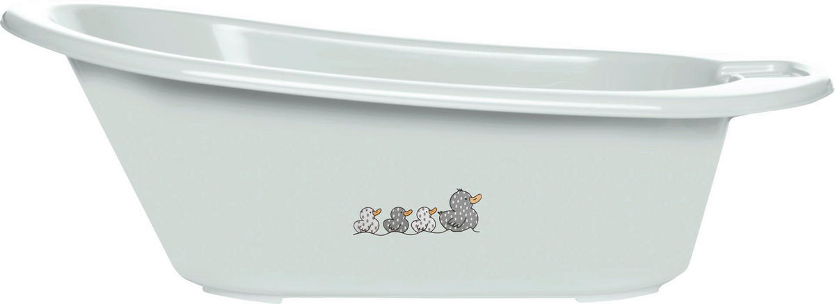 BABYBADEWANNE SEPP  - Pastellgrün, Basics, Kunststoff (86/44/32cm) - Bebe Jou