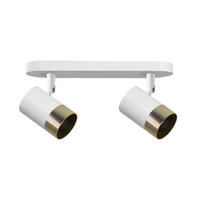 SPOTLIGHT Tobi 34/5.5/14 cm   - vit/guldfärgad, Design, metall (34/5.5/14cm)