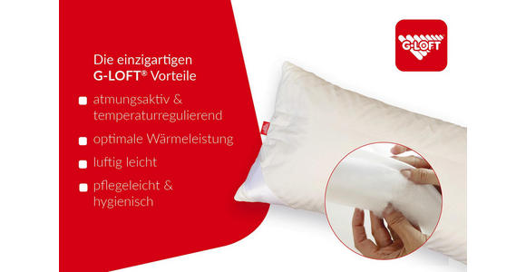 KOPFPOLSTER 40/80 cm Hanf Vegan - Naturfarben, Natur, Naturmaterialien/Textil (40/80cm) - Sleeptex