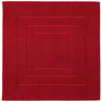 BADEMATTE Dunkelrot 60/60 cm  - Dunkelrot, Basics, Textil (60/60cm) - Vossen