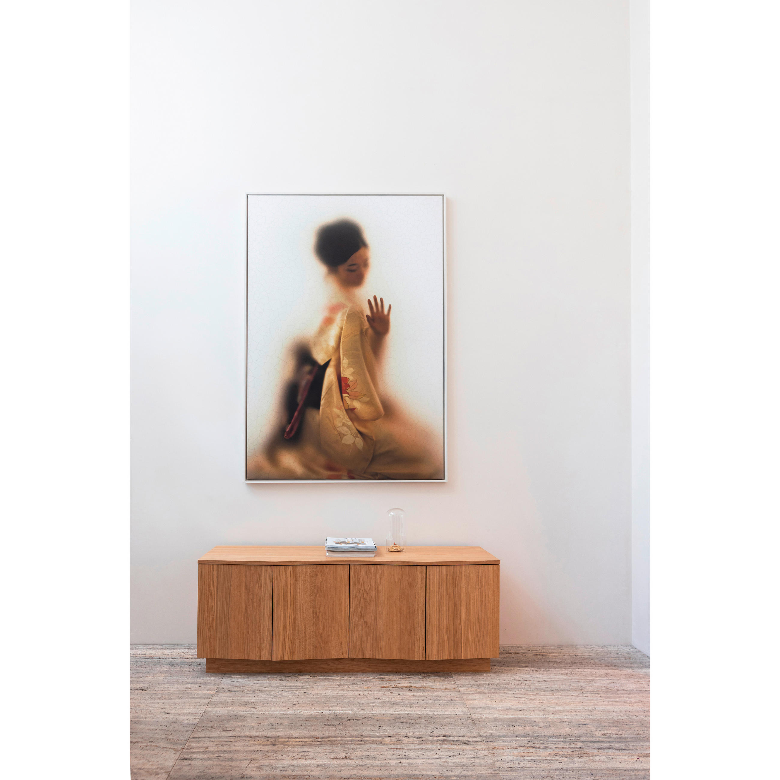 LOWBOARD Zuma  in 133/52/45 cm  - Eichefarben, Design, Holz (133/52/45cm) - Livetastic