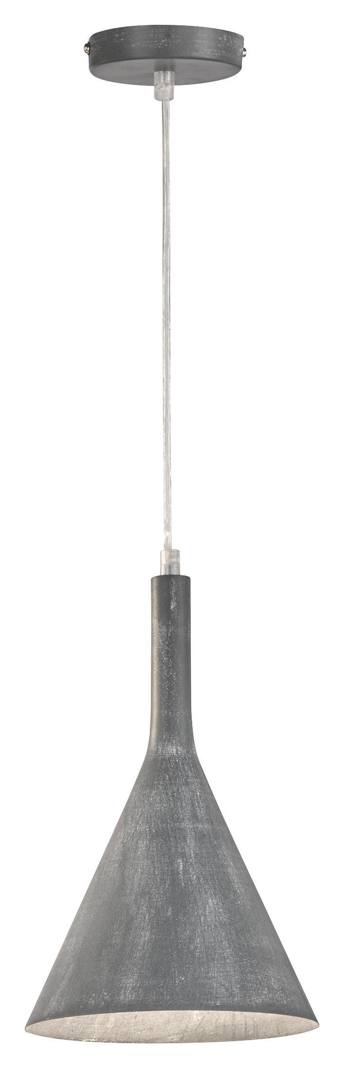 SVJETILJKA VISEĆA  18,5/140 cm      Senja  - siva, Konvencionalno, metal (18,5/140cm)