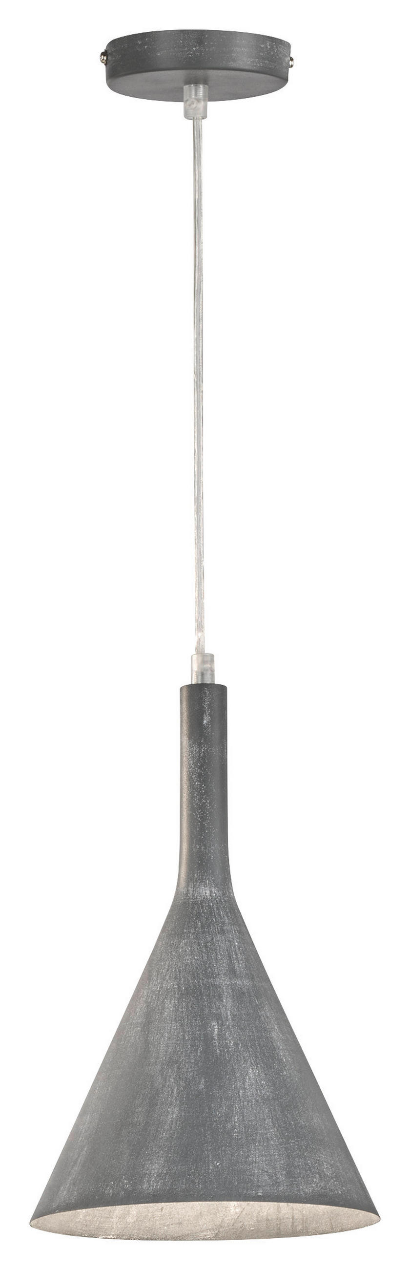 SVJETILJKA VISEĆA  18,5/140 cm      Senja  - siva, Konvencionalno, metal (18,5/140cm)