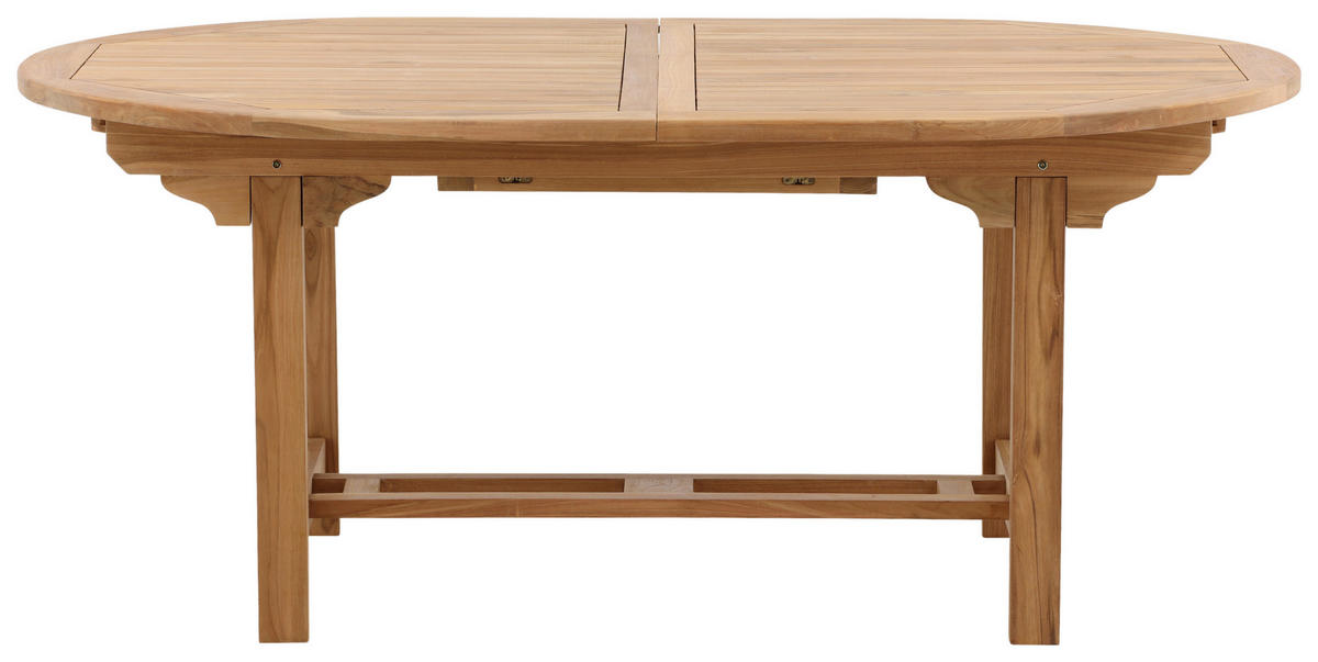 GARTENTISCH 180/120/75 cm  - Teakfarben, KONVENTIONELL, Holz (180/120/75cm) - Gardenson