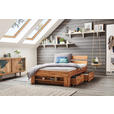 BETT 140/200 cm  in Wildeiche  - Wildeiche, Natur, Holz (140/200cm) - Carryhome