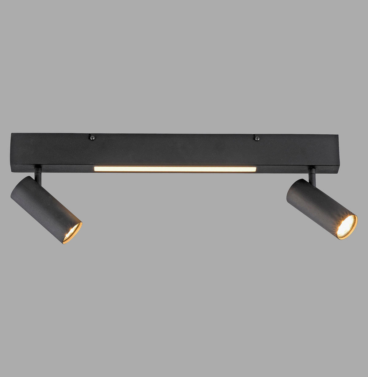 LED-DECKENLEUCHTE 71,5/22/20,5 cm   - Schwarz, Design, Kunststoff/Metall (71,5/22/20,5cm) - Schöner Wohnen
