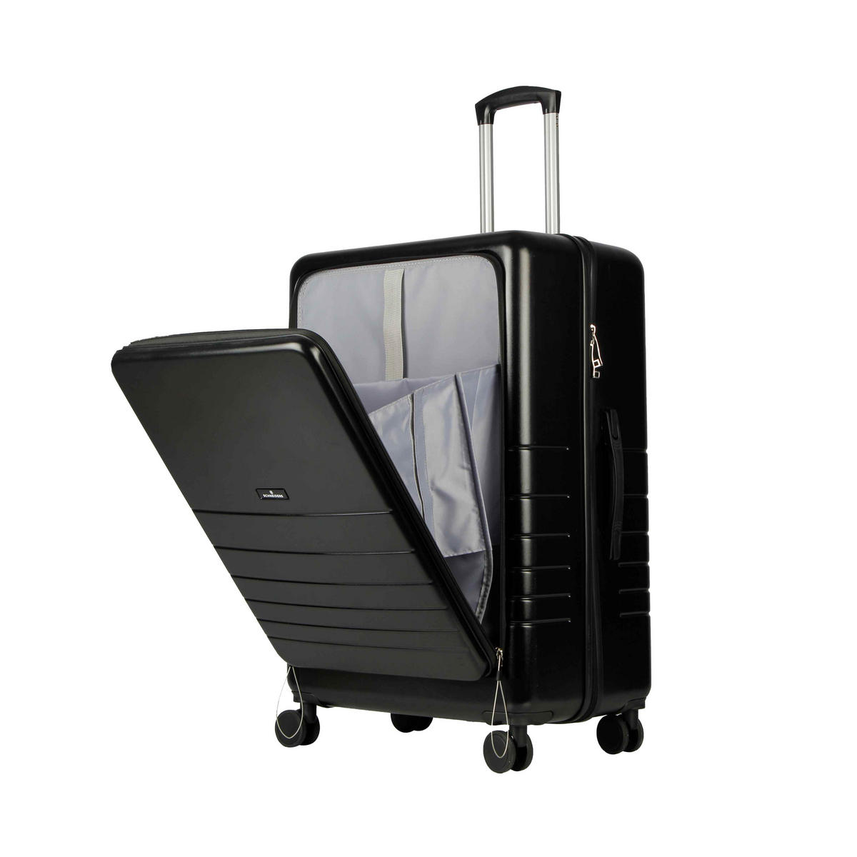 REISEKOFFER Schwarz  - Schwarz, Design, Kunststoff (52/78/33cm) - Schneiders