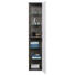 SEITENSCHRANK 35/160/35 cm - Braun/Weiß, KONVENTIONELL, Glas/Holzwerkstoff (35/160/35cm) - Venda SEITENSCHRANK 35/160/35 cm - Braun/Weiß, KONVENTIONELL, Glas/Holzwerkstoff (35/160/35cm) - Venda