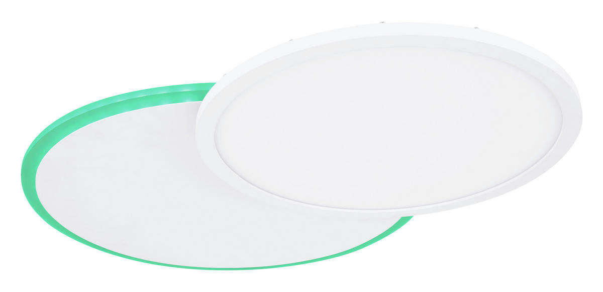 LED-DECKENLEUCHTE 33/45,2/7,5 cm   - Weiß, Trend, Kunststoff/Metall (33/45,2/7,5cm)
