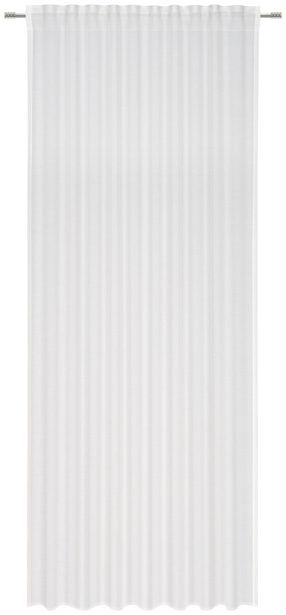 HOTOVÝ ZÁVĚS, průhledné, 140/245 cm - krémová, Basics, textil (140/245cm) - Esposa