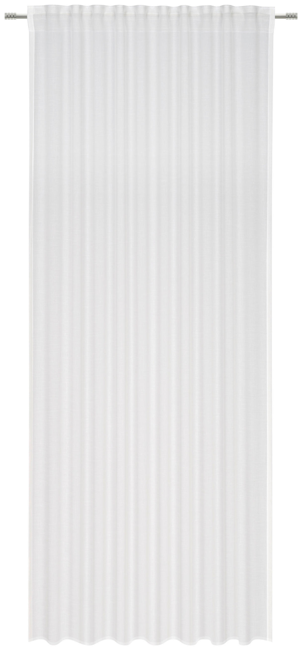 HOTOVÝ ZÁVĚS, průhledné, 140/245 cm - krémová, Basics, textil (140/245cm) - Esposa