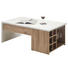 COUCHTISCH rechteckig Eichefarben, Weiß - Eichefarben/Weiß, Design (110/60/41,5cm) - Carryhome COUCHTISCH rechteckig Eichefarben, Weiß - Eichefarben/Weiß, Design (110/60/41,5cm) - Carryhome