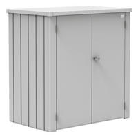 GERÄTESCHRANK 132/140/87 cm  - Silberfarben, Design, Metall (132/140/87cm) - Biohort