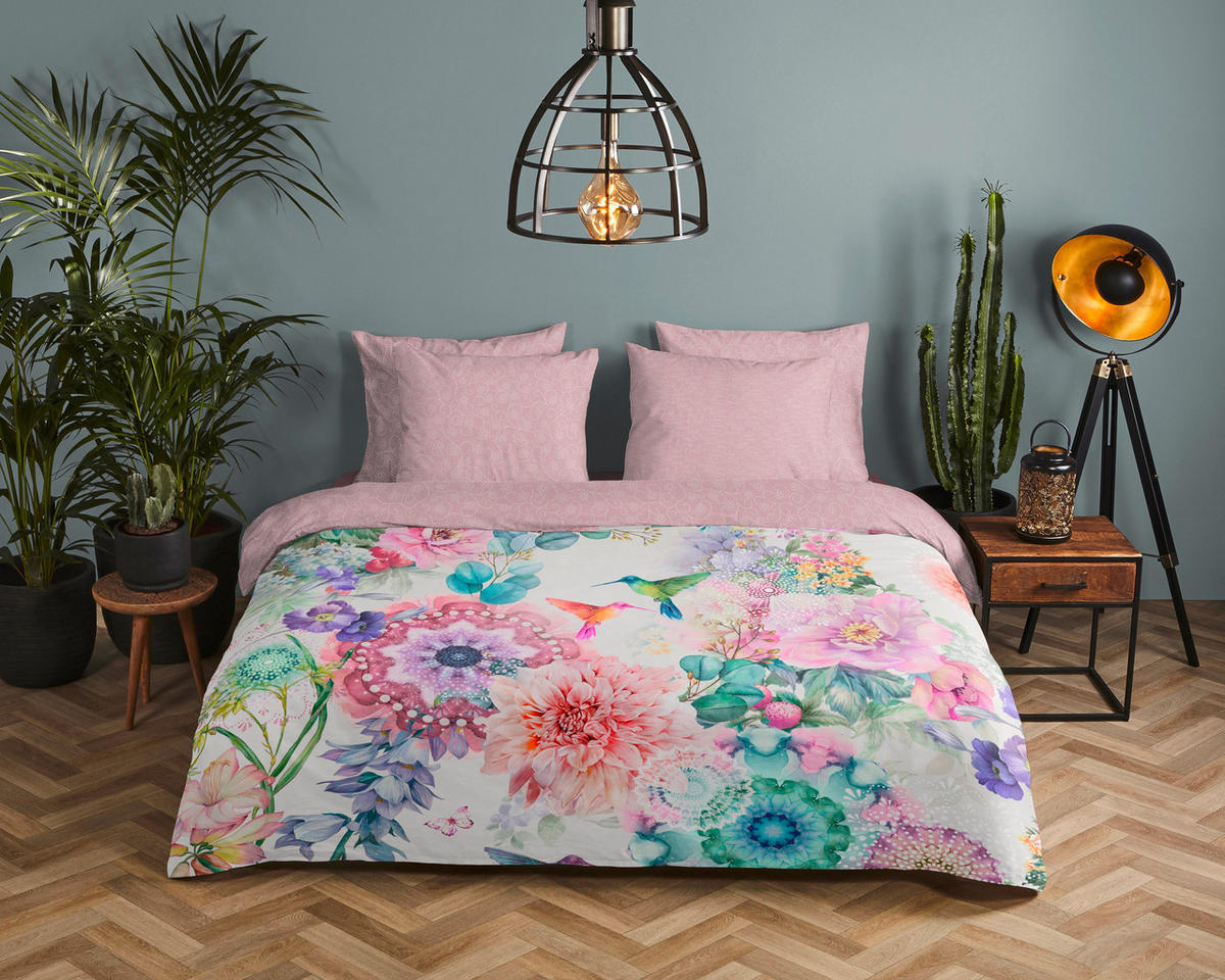 BETTWÄSCHE HIP Satin 140/200 cm  - Multicolor, LIFESTYLE, Textil (140/200cm)