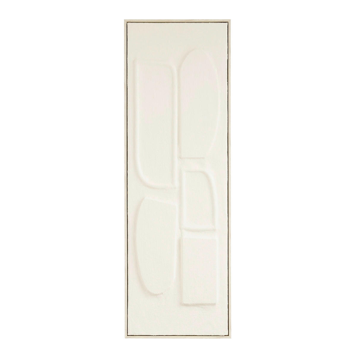 ZIDNA DEKORACIJA     90/30/3 cm      - bela, Osnovno, plastika (90/30/3cm)