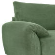 CloseUp von Carryhome ECKSOFA Olivgrün Cord.