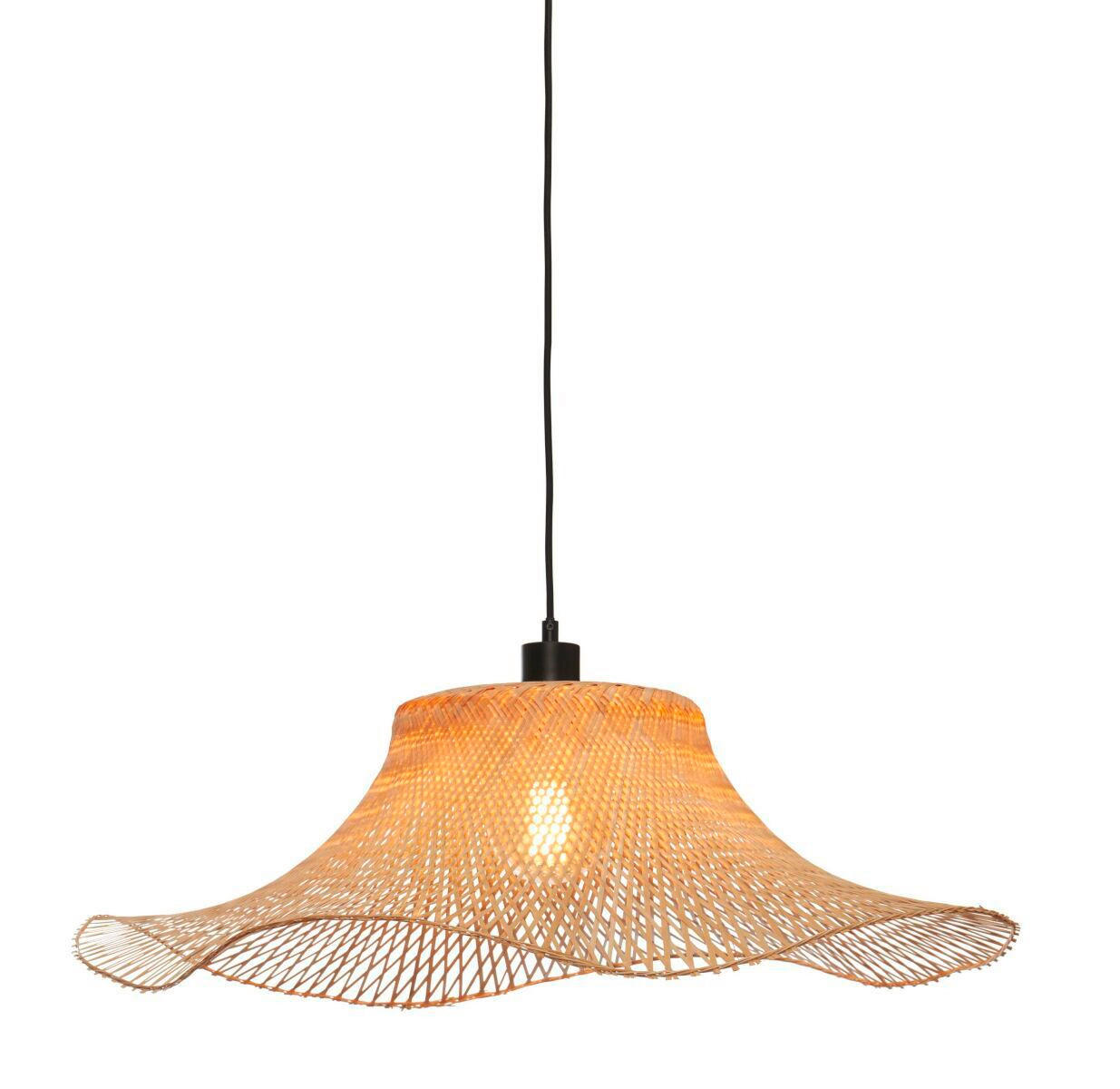 HÄNGELEUCHTE 50/50/15 cm  - Naturfarben, Trend (50/50/15cm) - Good & Mojo
