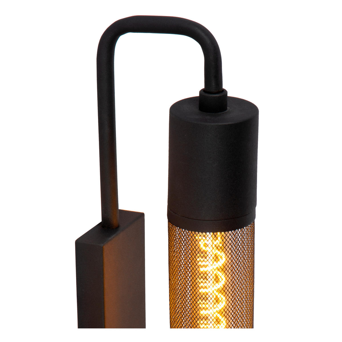 WANDLEUCHTE Calixt 14/8/51 cm   - Schwarz, LIFESTYLE, Metall (14/8/51cm) - Lucide