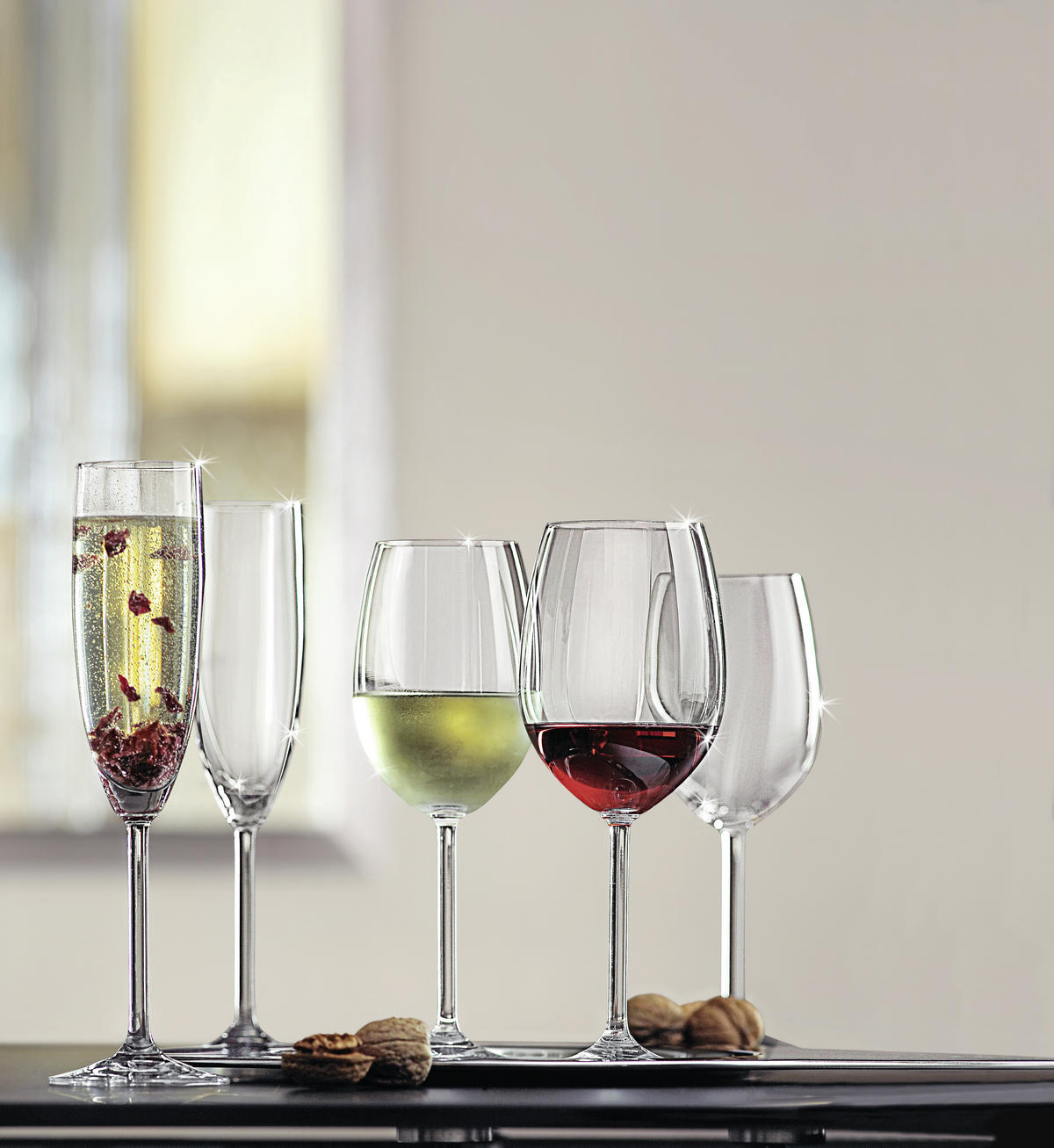 GLÄSERSET Daily  6-teilig  - Klar, Basics, Glas (8,5/25cm) - Leonardo