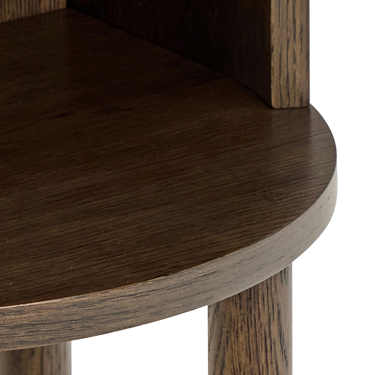 NACHTTISCH 40/60/31,5 cm  furniert Eiche dunkel  - Eiche dunkel, Modern, Holzwerkstoff (40/60/31,5cm) - MID.YOU