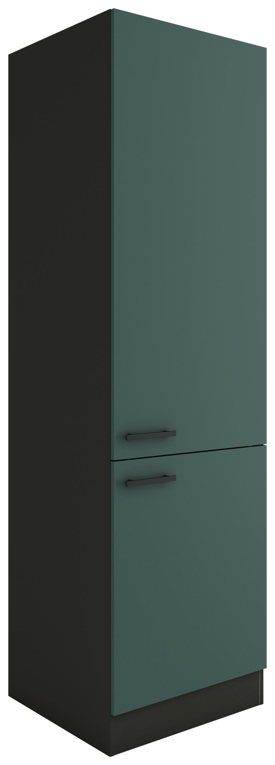 APOTHEKERSCHRANK 60/206,8/57,1 cm  in Anthrazit, Dunkelgrün  - Dunkelgrün/Anthrazit, Basics, Holzwerkstoff/Metall (60/206,8/57,1cm) - Optifit