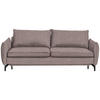SCHLAFSOFA in Braun  - Schwarz/Braun, Design, Textil/Metall (224/89/105cm) - Novel