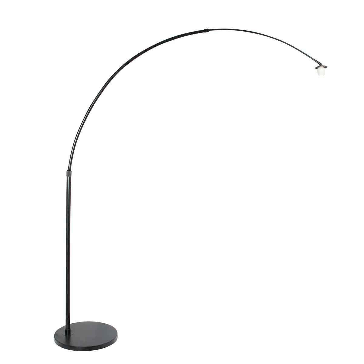 BOGENLEUCHTE 45/240/210 cm    - Schwarz, KONVENTIONELL, Metall (45/240/210cm)