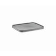 DECKEL  - Dunkelgrau, Basics, Kunststoff (22/27cm) - Homeware