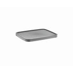 DECKEL  - Dunkelgrau, Basics, Kunststoff (22/27cm) - Homeware