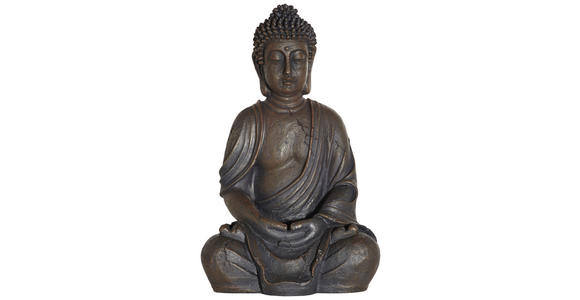 BUDDHA  - Anthrazit, Basics, Stein (30cm) - Ambia Home