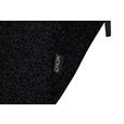 ECKSOFA in Chenille Anthrazit  205/280 cm  - Anthrazit/Schwarz, Design, Textil/Metall (205/280cm) - Xora