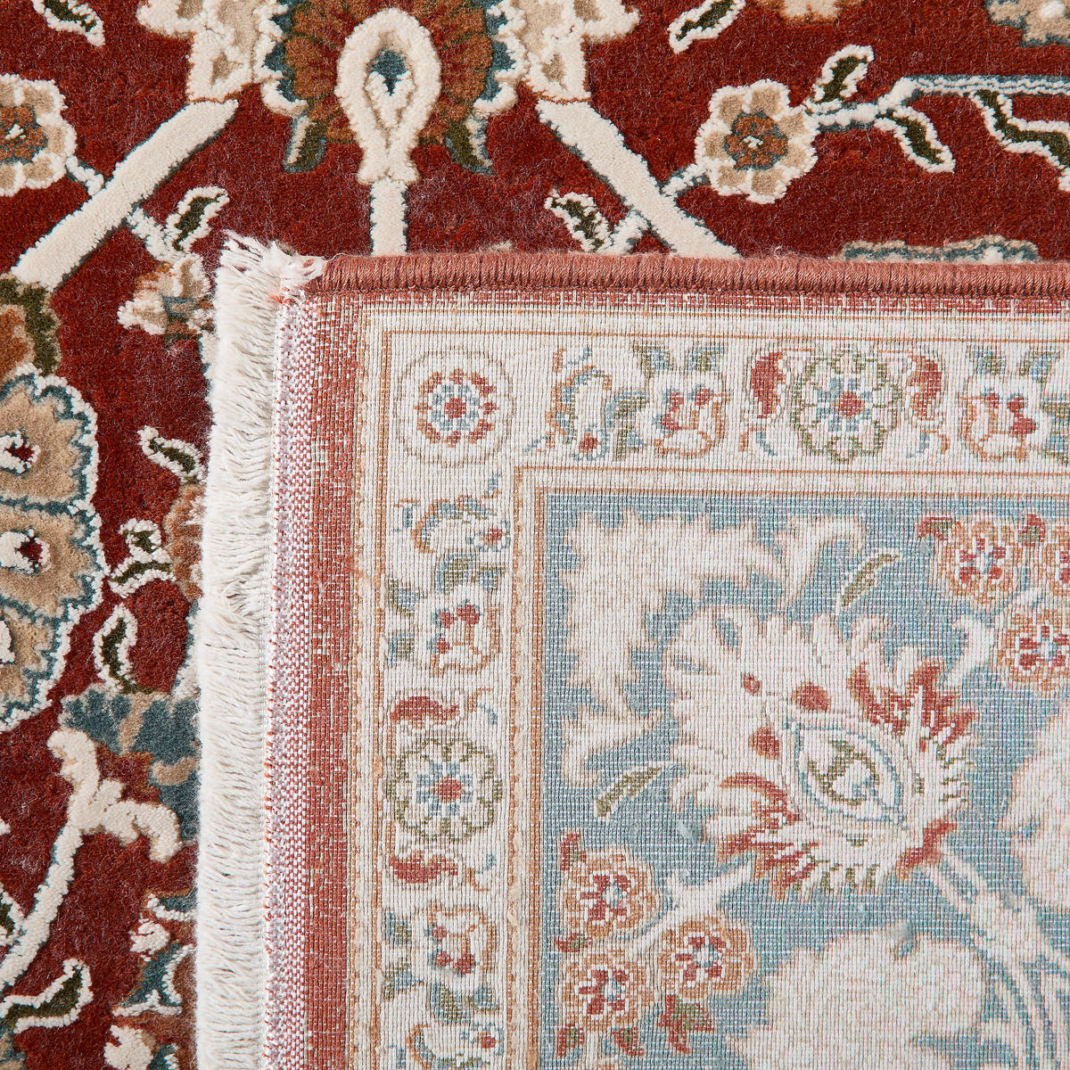 VINTAGE-TEPPICH 200/290 cm Beige, Terracotta rechteckig  - Beige/Terracotta, Design, Textil (200/290cm) - Cazaris
