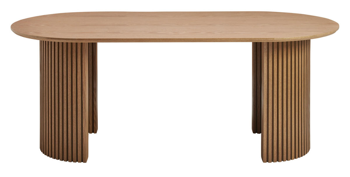 ESSTISCH Eichefarben oval   - Eichefarben, KONVENTIONELL, Holz/Holzwerkstoff (200/75/100cm) - MID.YOU