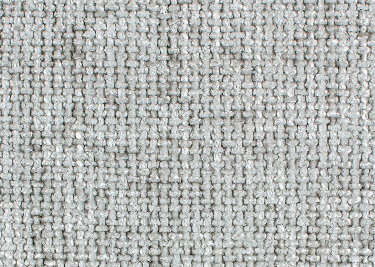 ECKSOFA in Flachgewebe Hellgrau  - Hellgrau/Schwarz, Design, Textil/Metall (339/153cm) - Moderano