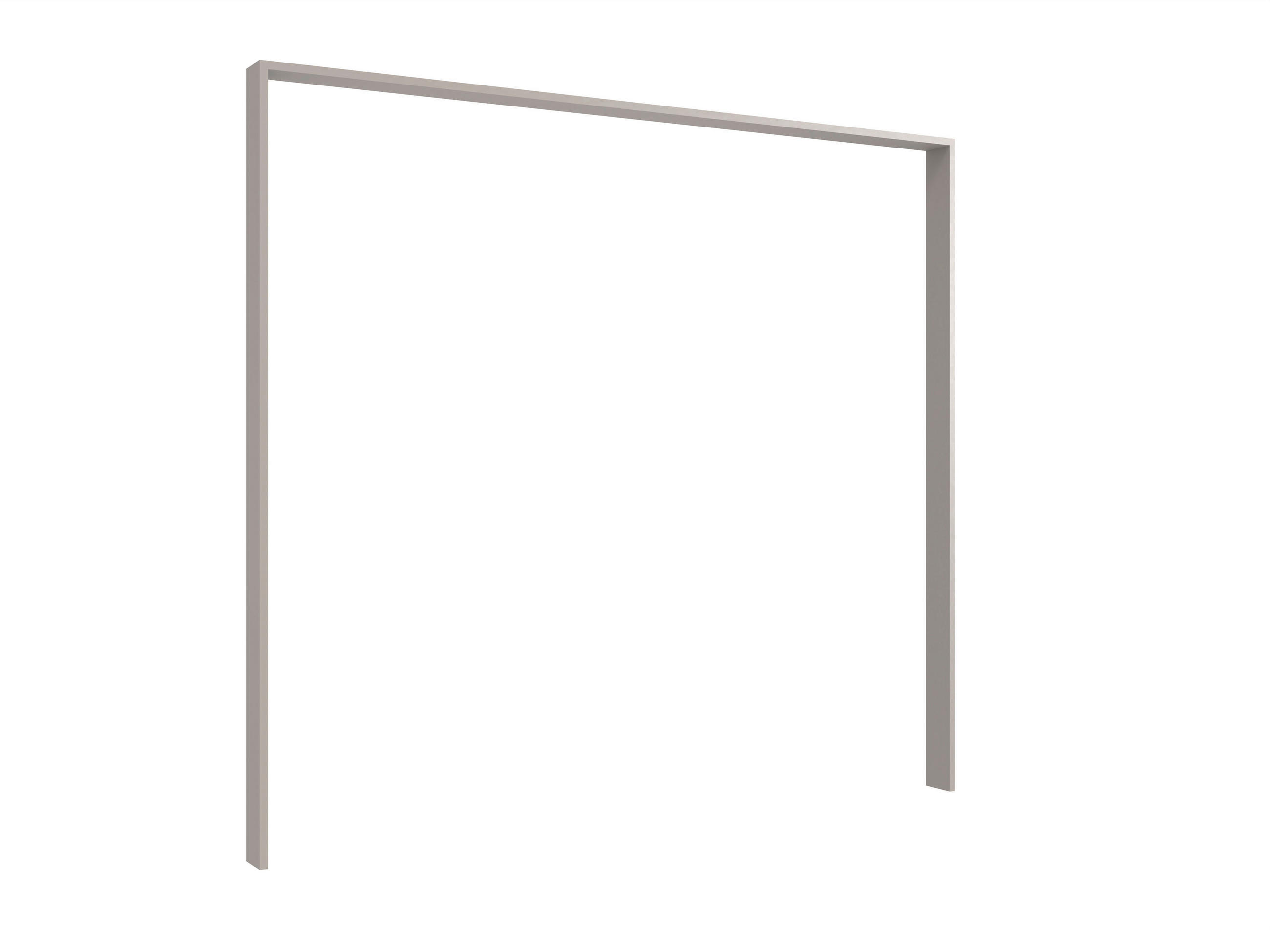 PASSEPARTOUTRAHMEN 183/200/12 cm   - Grau/Sahara, Design, Holzwerkstoff (183/200/12cm) - Carryhome