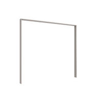 PASSEPARTOUTRAHMEN 183/200/12 cm   - Grau/Sahara, Design, Holzwerkstoff (183/200/12cm) - Carryhome