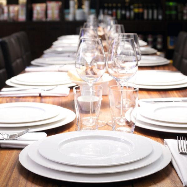 PLATZTELLER Keramik Fine Bone China  - Weiß, Basics, Keramik (32cm) - ASA