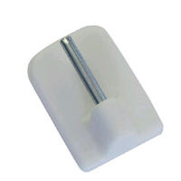 NOSAČ metal, plastika - bela, Konvencionalno, metal/plastika - Gardinia