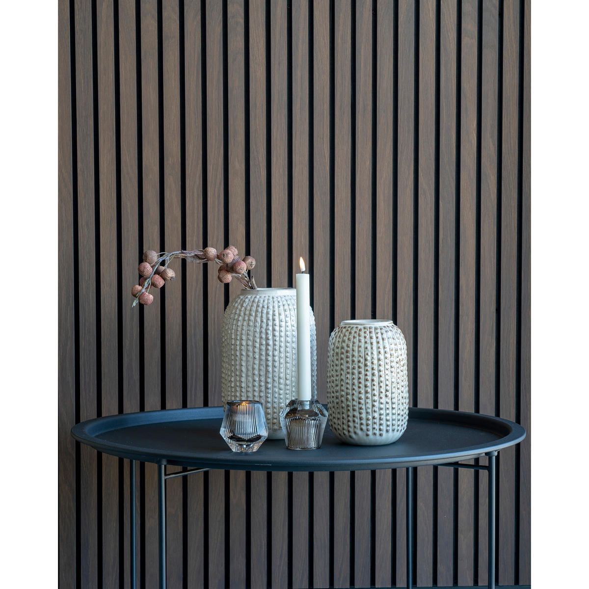 VAS  - beige, Design, keramik (16/25.5/16cm)