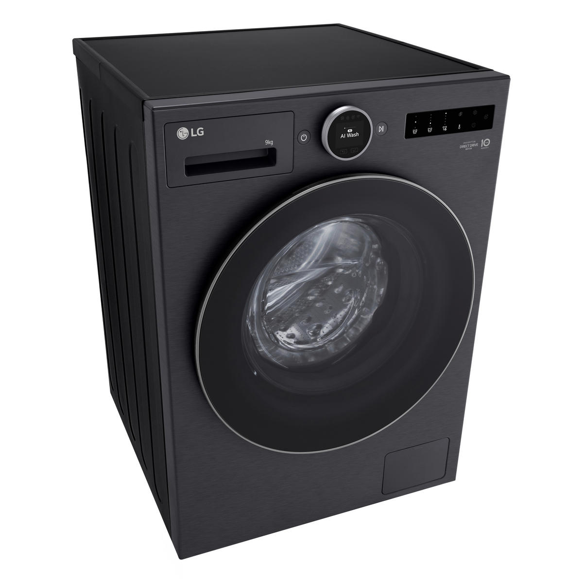 WASCHMASCHINE F4WX9092B   - Schwarz, Basics, Metall (60/89/56,5cm) - LG