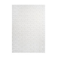 TEPPICH Wohnzimmer 120/160 cm Vivica 125 Weiß / Creme Creme, Weiß rechteckig  - Creme/Weiß, KONVENTIONELL, Textil (120/160cm) - Kayoom