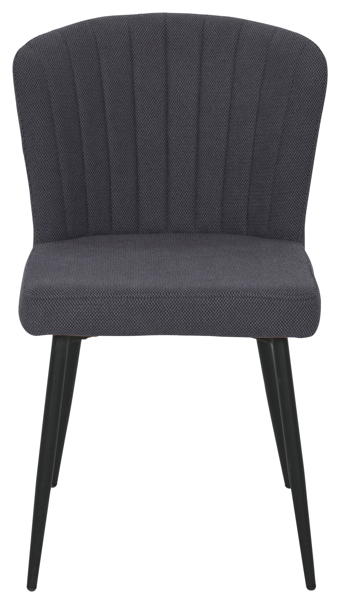 VIERFUßSTUHL - Schwarz, KONVENTIONELL, Holz/Textil (52/82/60cm) - P & B