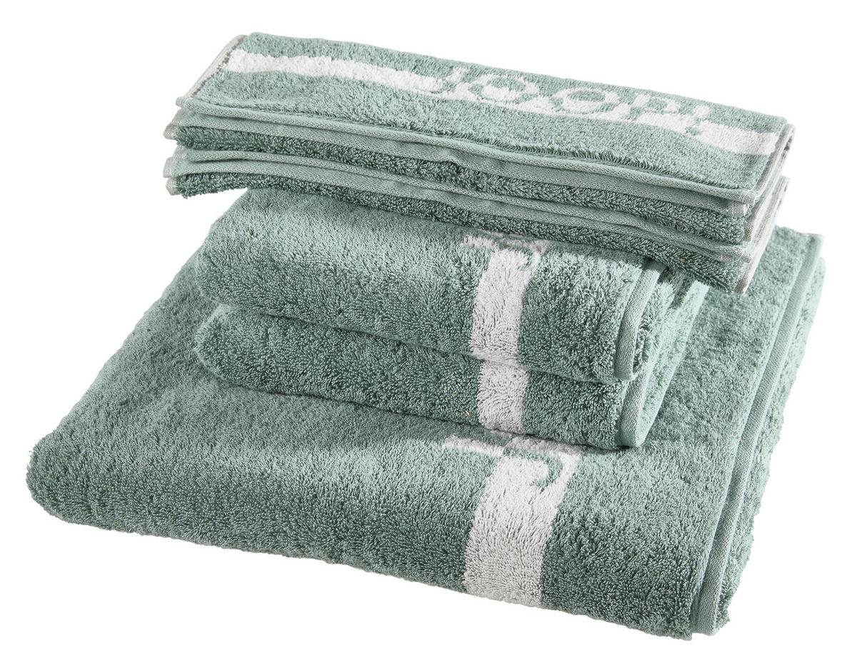 SADA RUČNÍKŮ A OSUŠEK, zelená - zelená, Basics, textil - Joop!