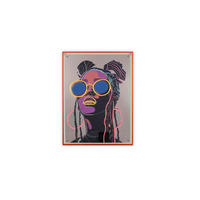 ACRYLGLASBILD Frauen Multicolor  - Multicolor/Braun, Basics, Kunststoff (65/85/4cm) - Milino