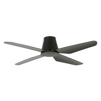 DECKENVENTILATOR Aria 122/21 cm   - Schwarz, Basics, Kunststoff (122/21cm) - P & B