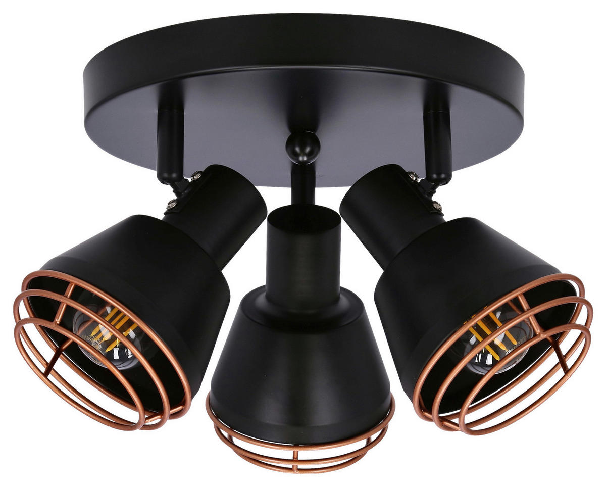 DECKENLEUCHTE 22/22/15 cm   - Basics, Metall (22/22/15cm)