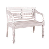 ZAHRADNÍ LAVICE dřevo - Basics, dřevo (100/90/52cm) - Gardenson