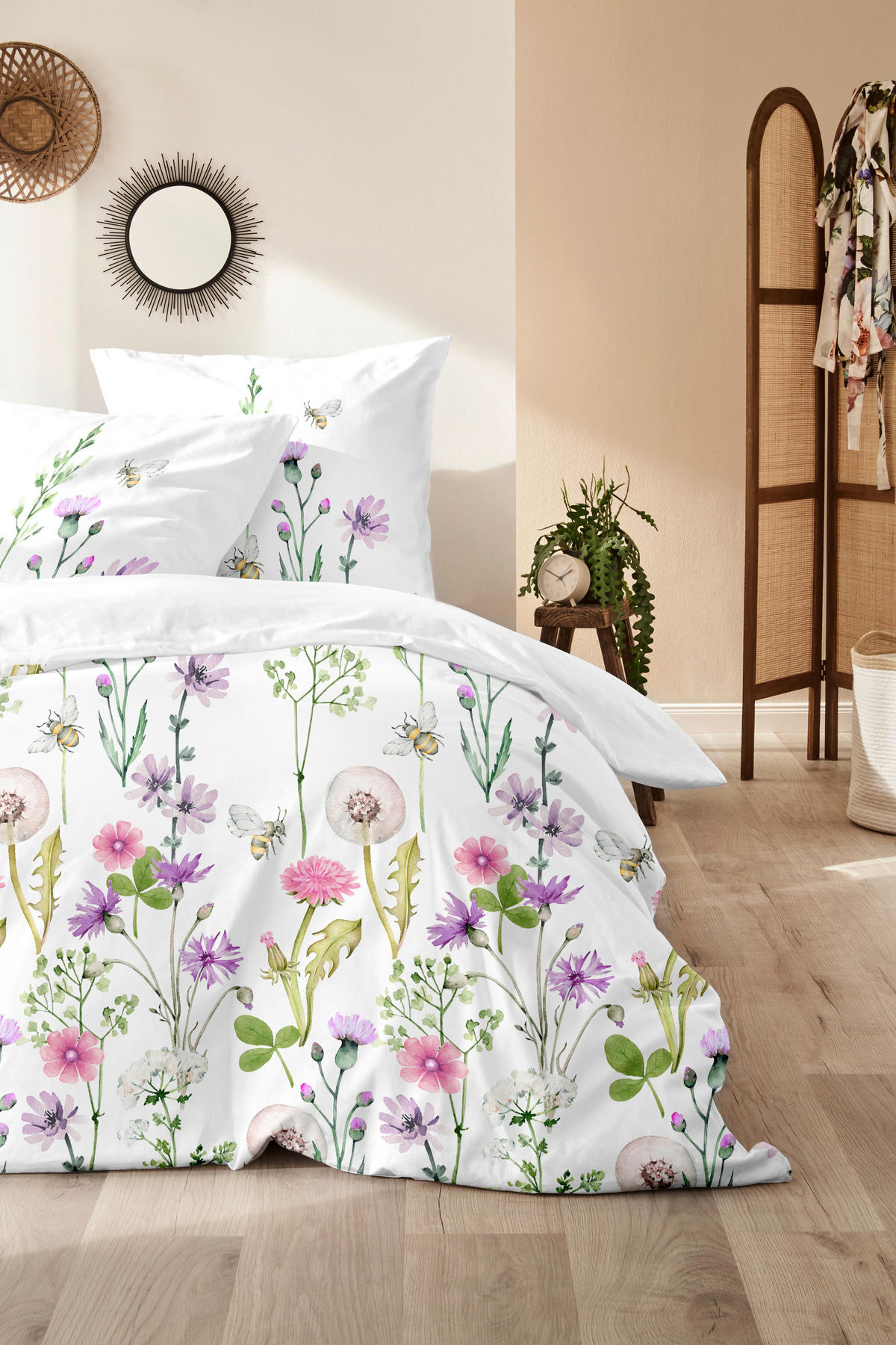 BETTWÄSCHE Renforcé 135/200 cm  - Multicolor, Basics, Textil (135/200cm)