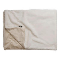 FELLDECKE Marcel.Remus.Design-Felantix offwhite 140/200 cm  - Weiß, Design, Textil (140/200cm)