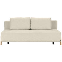 SCHLAFSOFA in Textil Creme  - Creme/Naturfarben, Design, Holz/Textil (211/88/102cm) - Niels Andersson